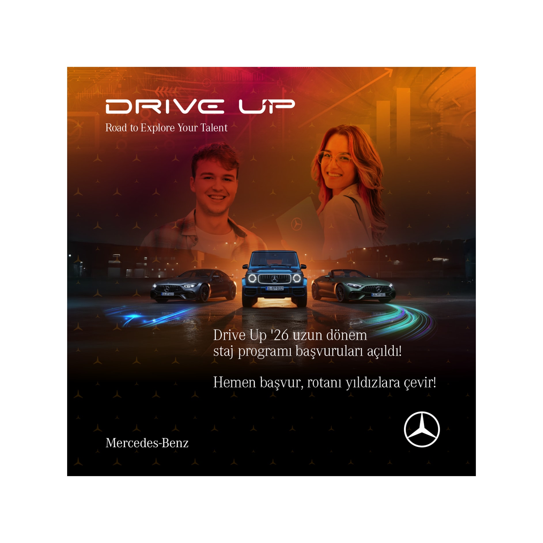 Mercedes-Benz Drive Up Staj Programı Mercedes-Benz Drive Up Staj Programı