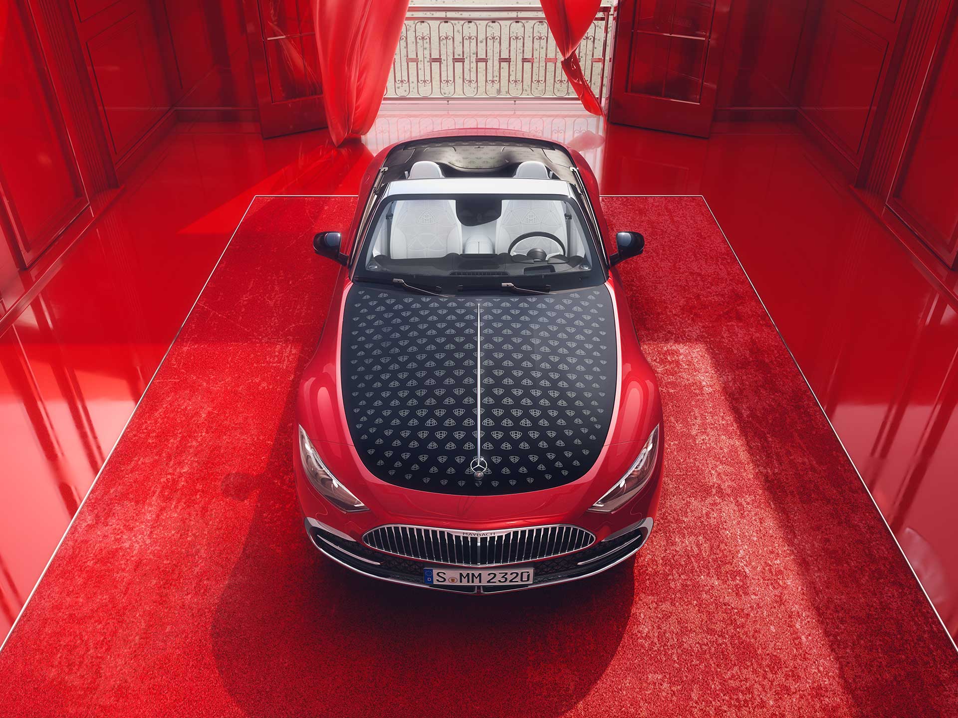 SL 680 | Marka | Mercedes-Maybach Mercedes-Maybach SL 680'in önden görünümü.