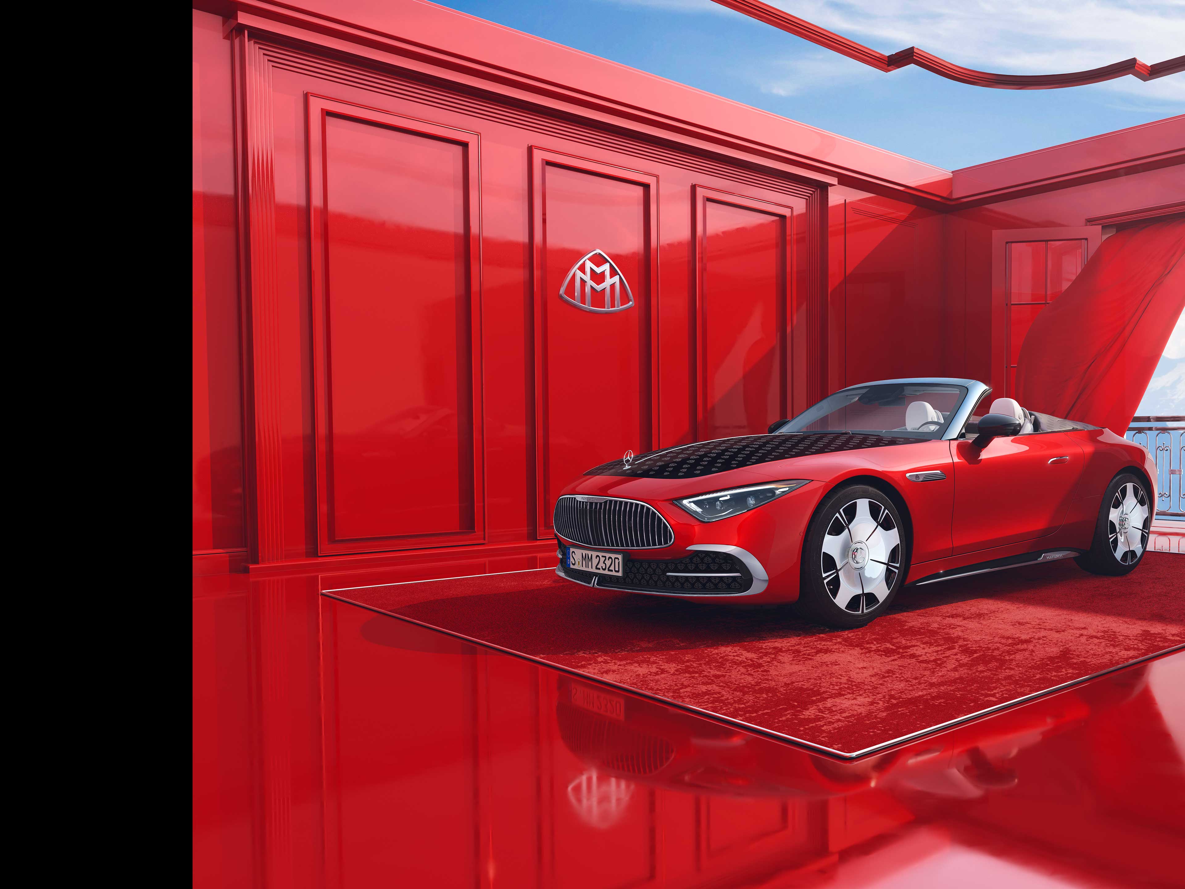 SL 680 | Marka | Mercedes-Maybach Mercedes-Maybach SL 680'in yandan görünümü.