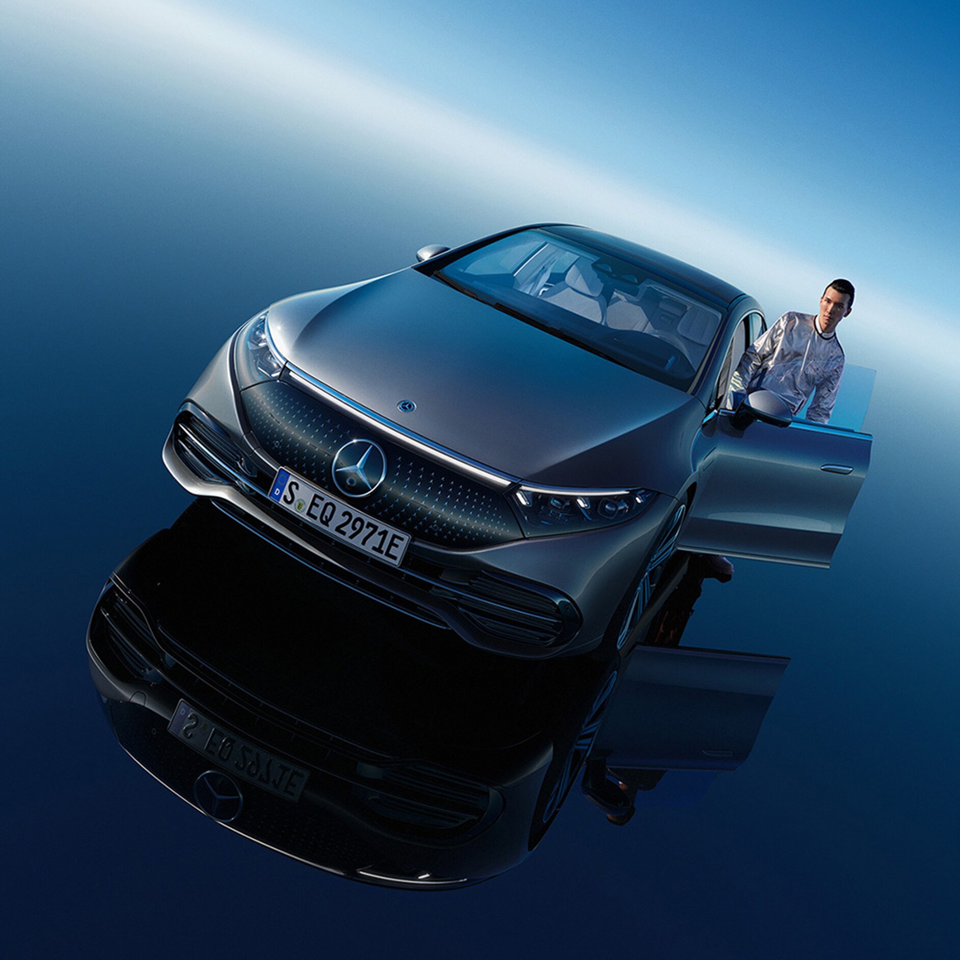 Mercedes-Benz | Kara. Deniz. Hava. | EQS EQS