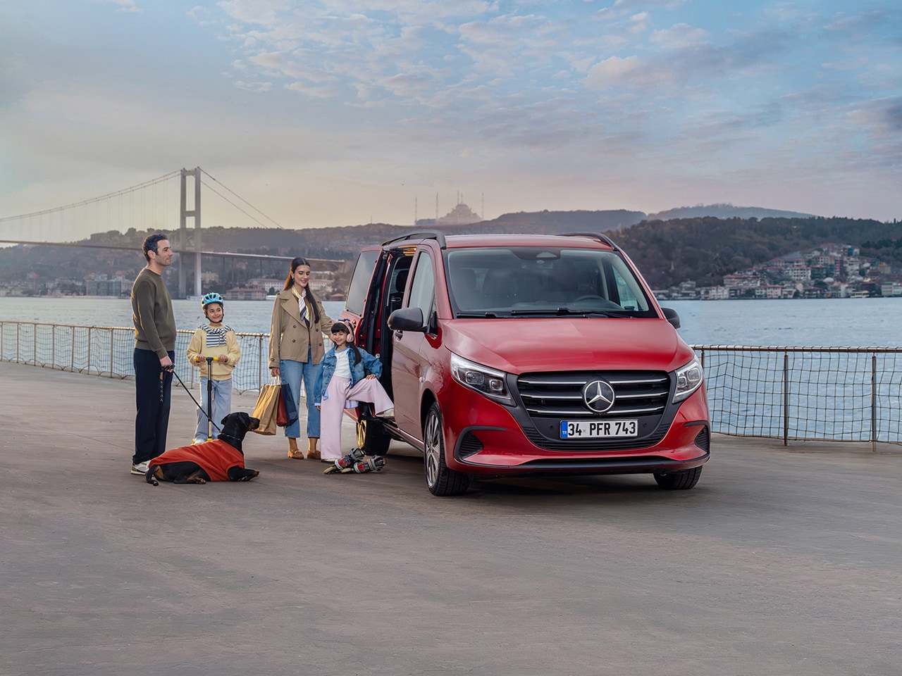 Benzersiz Rotalar | Mercedes-Benz Hafif Ticari Araçlar Aile Vito ile geziyor.